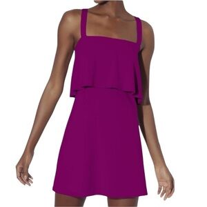 NWT Susana Monaco Mini Tank Dress in Concord Purple Size S